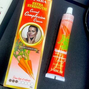 Carrot complexion cream